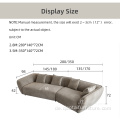 Moderne Designer-Möbel-Luxus-Stoff-Sofa